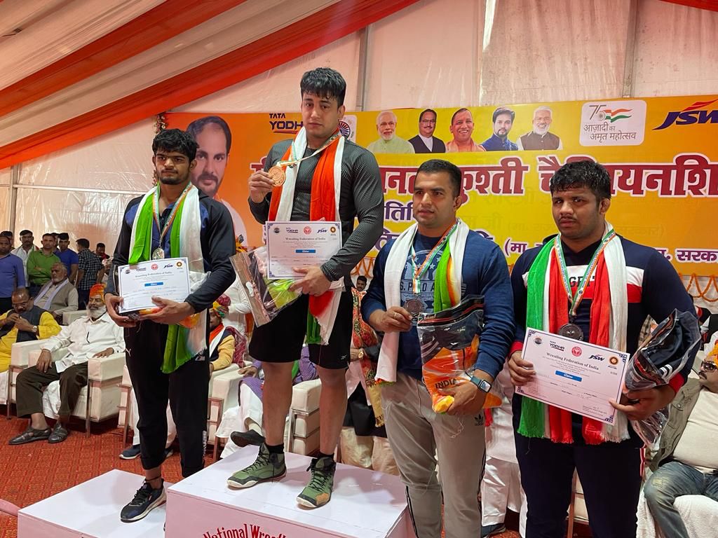 Indian Wrestler Viky Chahar to represent India in 92 kg freestyle Wrestling Commonwealth Africa. 