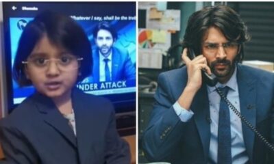 Kartik Aaryan praises a 4-year-old fan