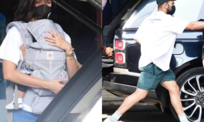 Anushka, Virat return from Dubai