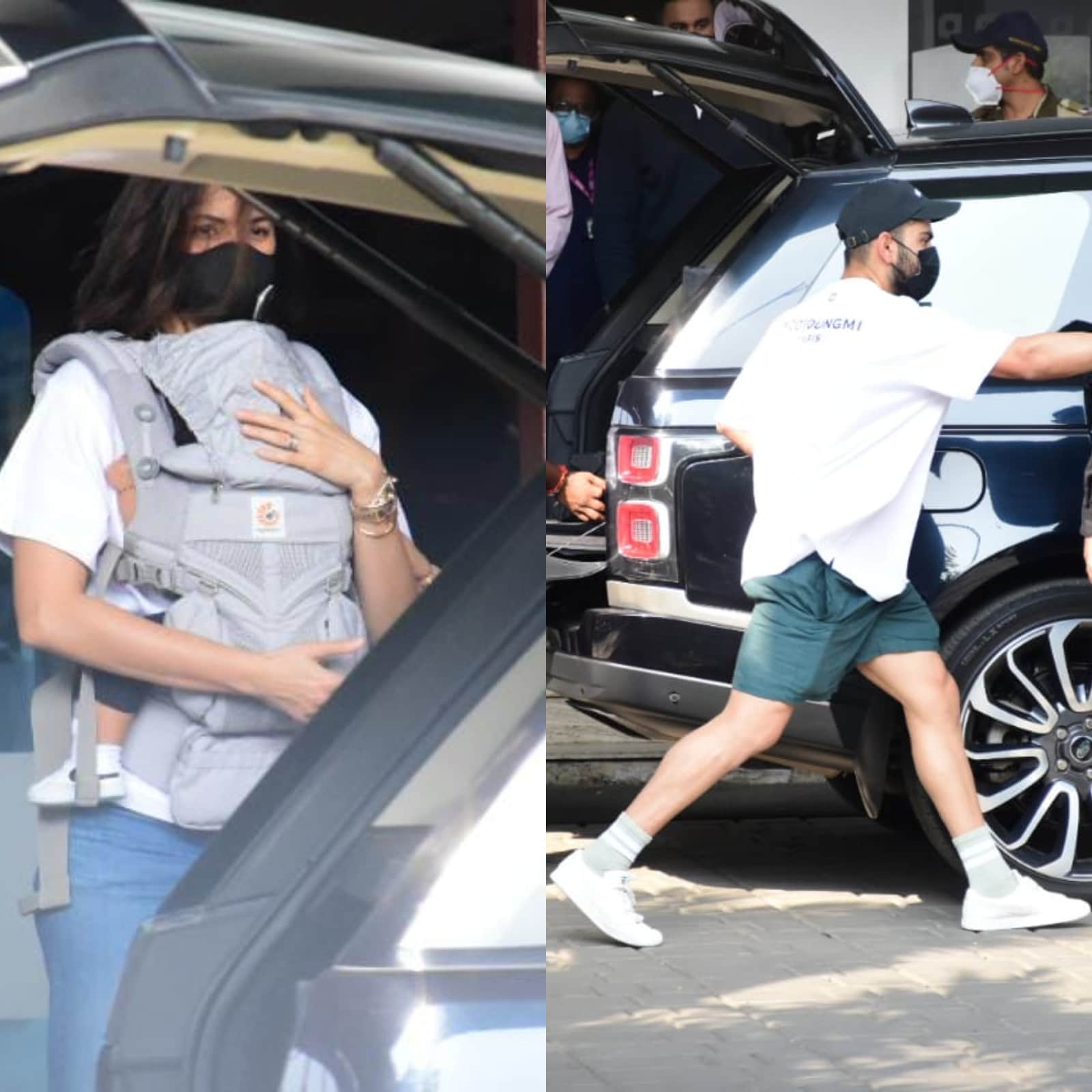 Anushka, Virat return from Dubai