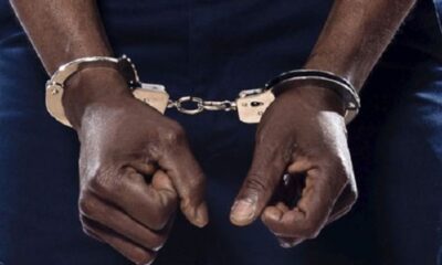 man was arrested for rapping