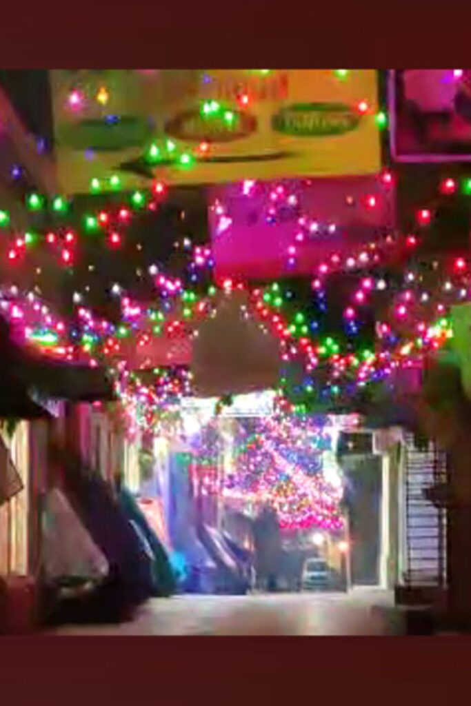  Decorations in Virpur, preparations for Jalarambapa's 222nd birth anniversary.
