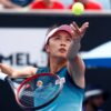 Chinese tennis star's email