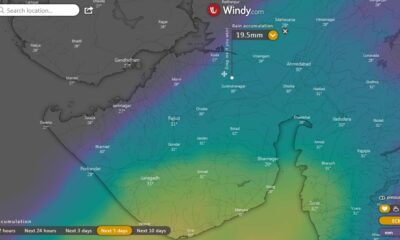 windy forecast gujarat india december 2021