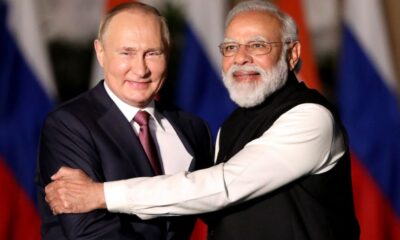 PM Modi welcomes Russia's Putin
