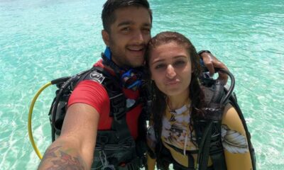 Dhvani Bhanushali posted a holiday photo with a mysterious man