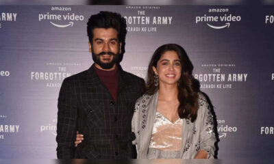 Sunny Kaushal's with girlfriend Sharvari Wagh