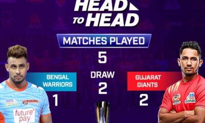 Bengal Warriors vs. Gujarat Giants