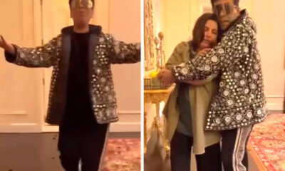 Karan Johar and Farah Khan make a video