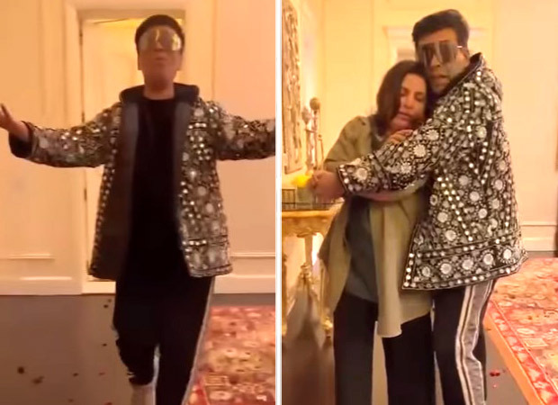 Karan Johar and Farah Khan make a video