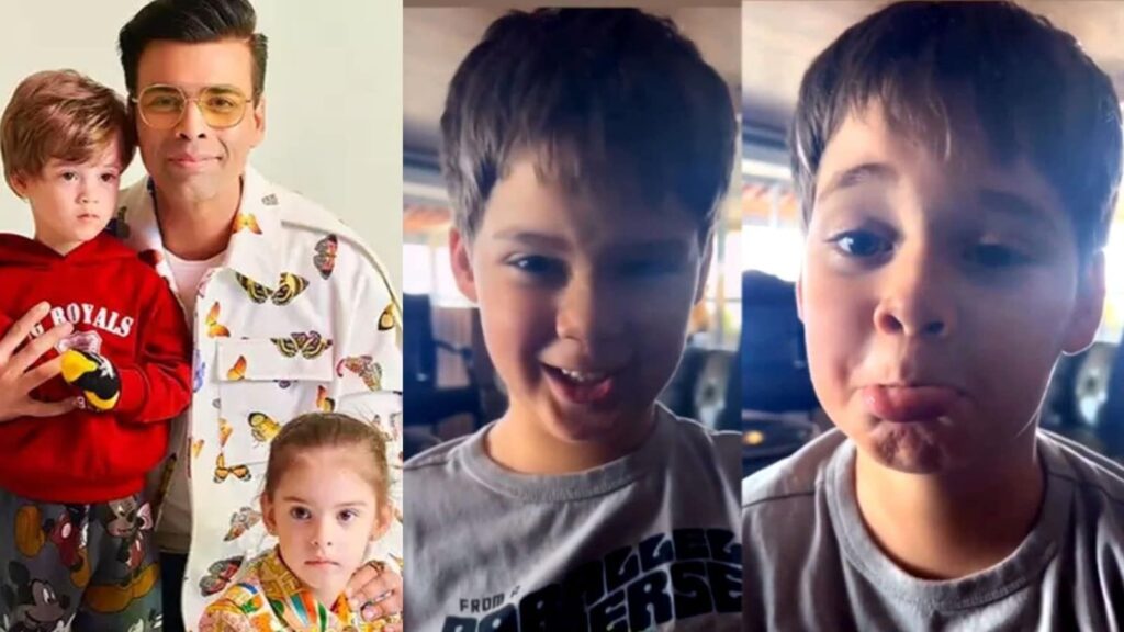 Karan Johar's 4-year-old son