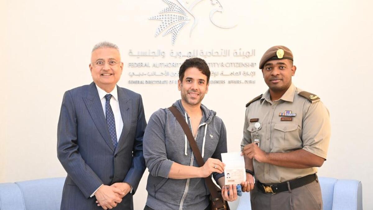 Tusshar Kapoor granted a golden visa to UAE