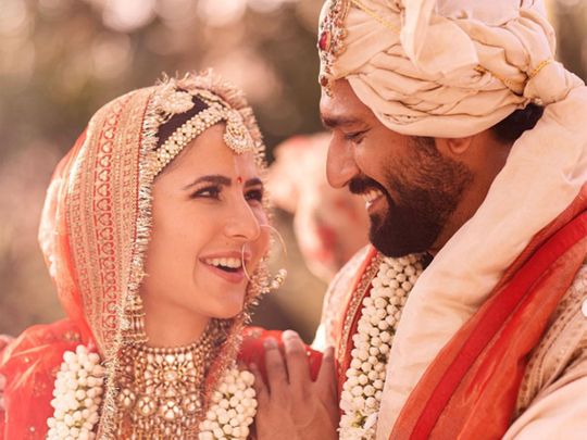 Vicky Kaushal and Katrina Kaif share their wedding photos