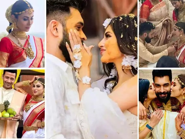Mouni Roy and Suraj Nambiar's Malayali wedding