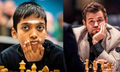 R Praggnanandhaa beats Magnus Carlsen