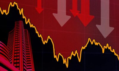 Sensex plummets by over 2,000 points