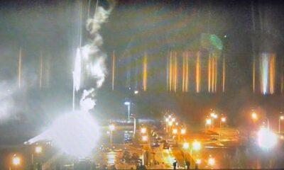 largest nuclear power plant in Europe was set on fire