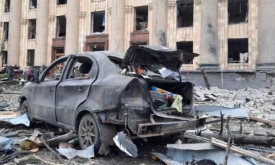 Russia bombs in Kharkiv