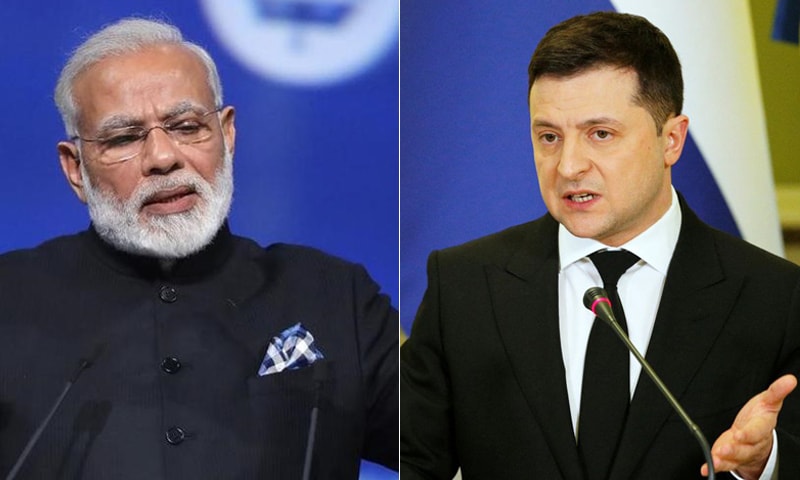 PM Modi expresses gratitude to Ukraine's President Zelensky