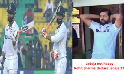 ROHIT SHARMA DECLARE JADEJA 175