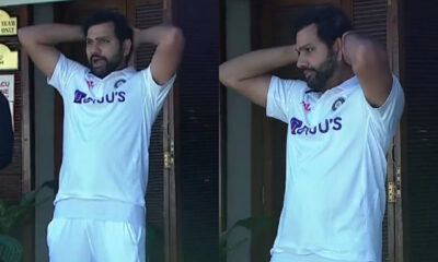 Rohit Sharma's reaction on Virat