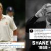 Fans reactions to Shane Warne's unexpected death