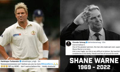 Fans reactions to Shane Warne's unexpected death