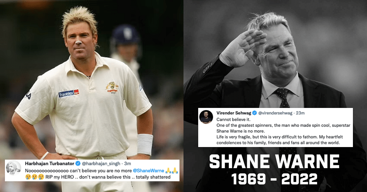 Fans reactions to Shane Warne's unexpected death