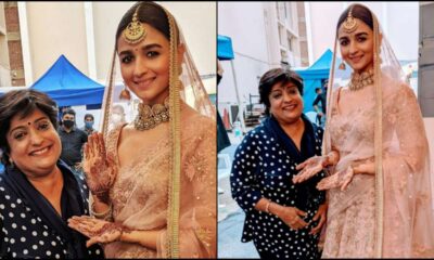 Alia Bhatt Mehndi function