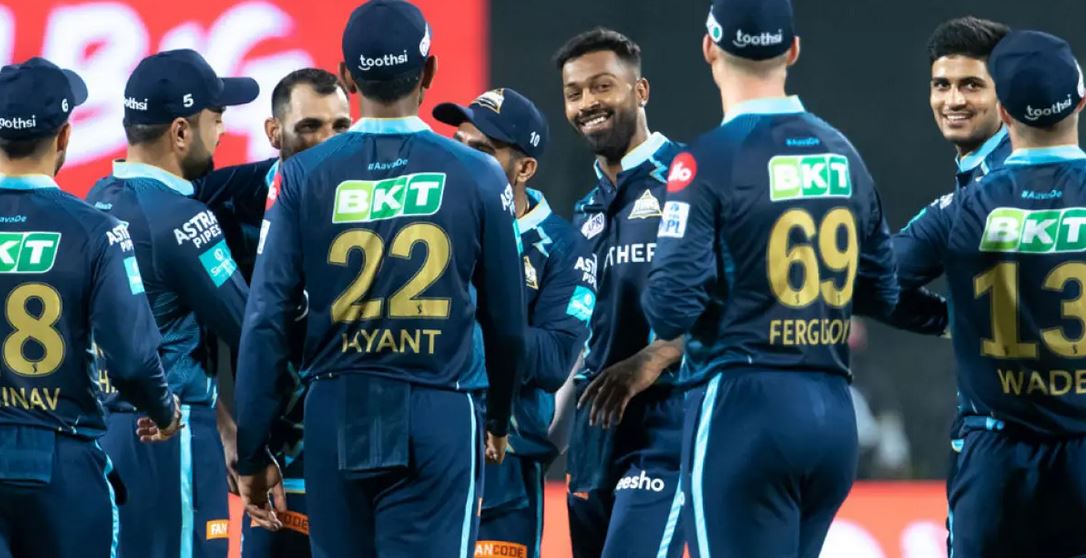 Gujarat Titans in a 14-run victory