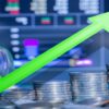 Indian stock market in green