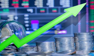 Indian stock market in green