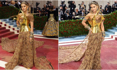 Natasha Poonawalla's look at the Met Gala