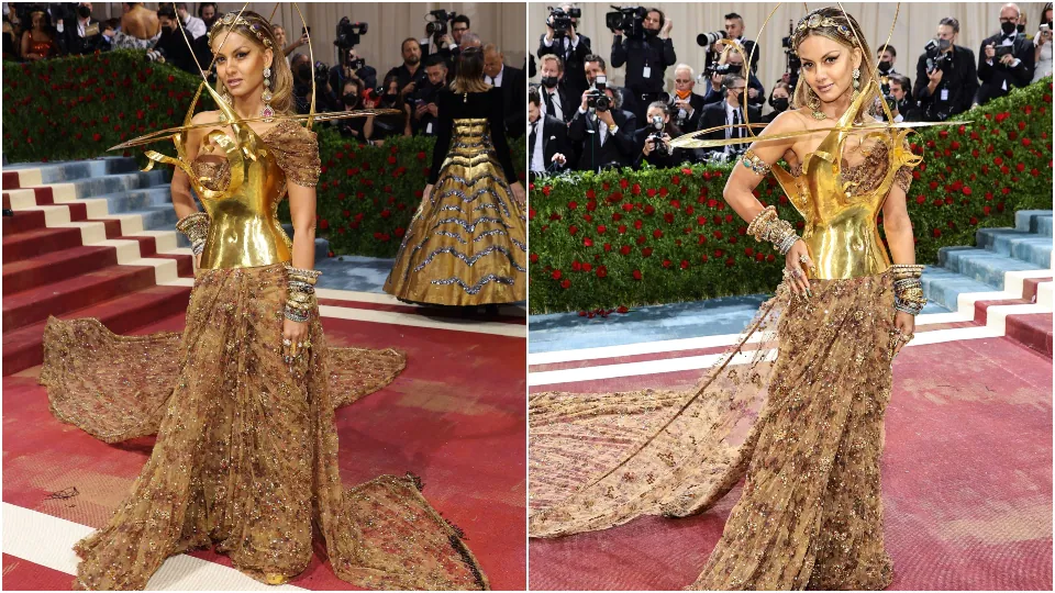 Natasha Poonawalla's look at the Met Gala