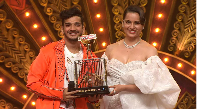 Munawar Faruqui has won the first season of Kangana Ranaut's captive reality series Lock-Up
