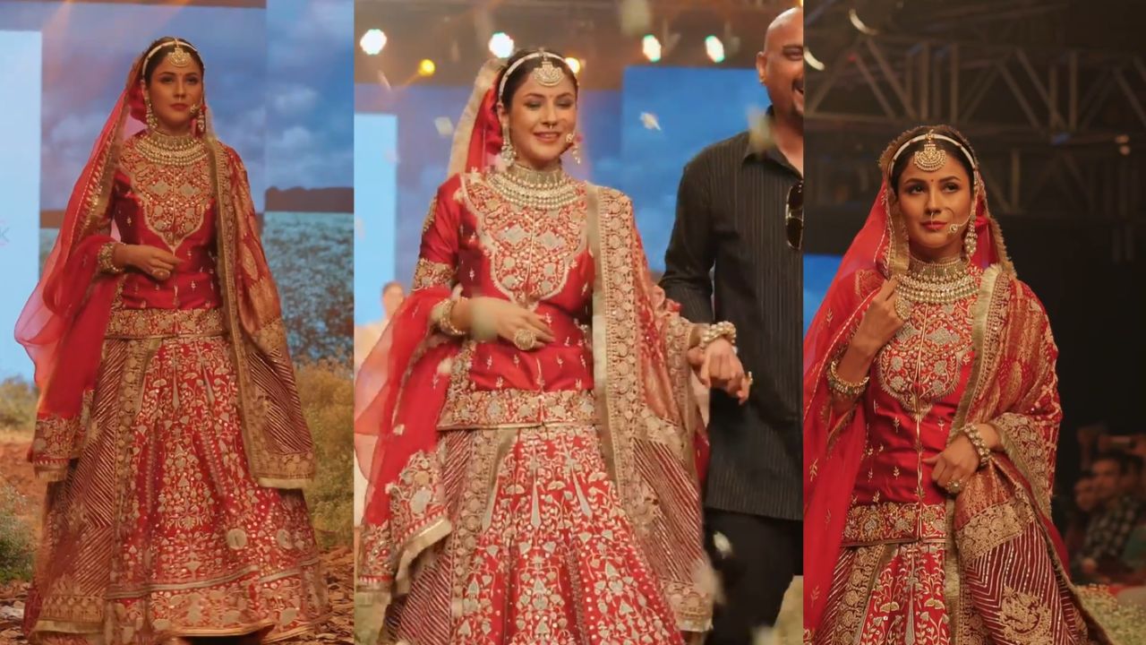 Shehnaaz Gill Bridal Look