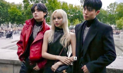 BTS' V at Paris Fashion Week 2022