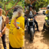 Sidharth Malhotra goes on a bike ride with Sadhguru