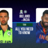 T20I series between India and Ireland