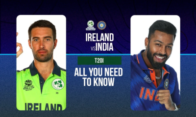 T20I series between India and Ireland