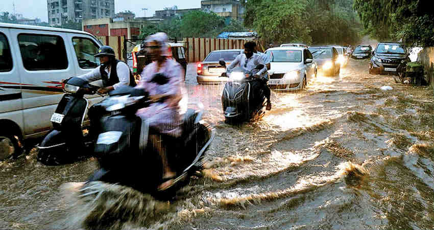 5 to 8 inches of rain expected in Ahmedabad.
