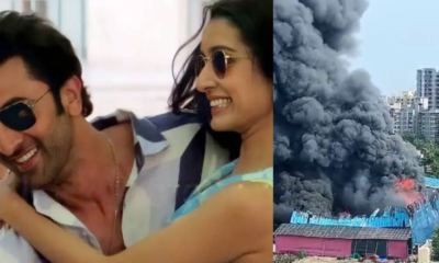 Ranbir and Shraddha Kapoor's film set catches fire