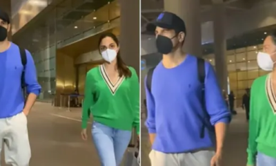 Sidharth Malhotra and Kiara Advani Were Seen Together At The Airport