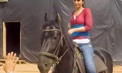Vaani Kapoor learns horseback riding