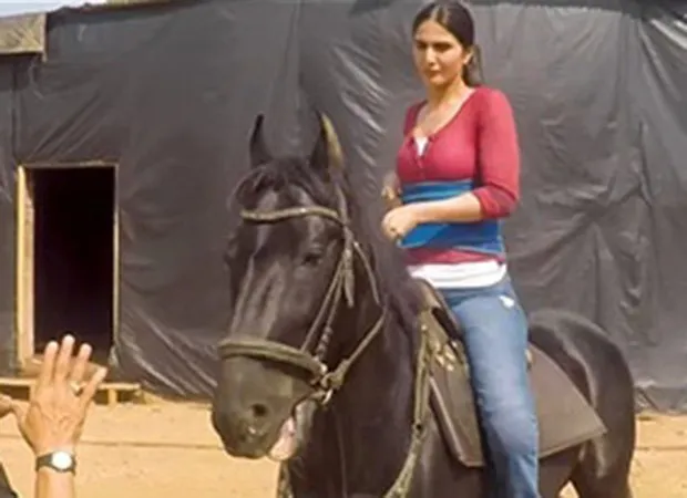 Vaani Kapoor learns horseback riding