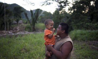 The child does not know that the father will never come again.