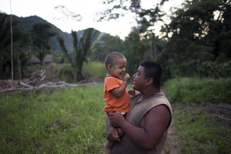 The child does not know that the father will never come again.