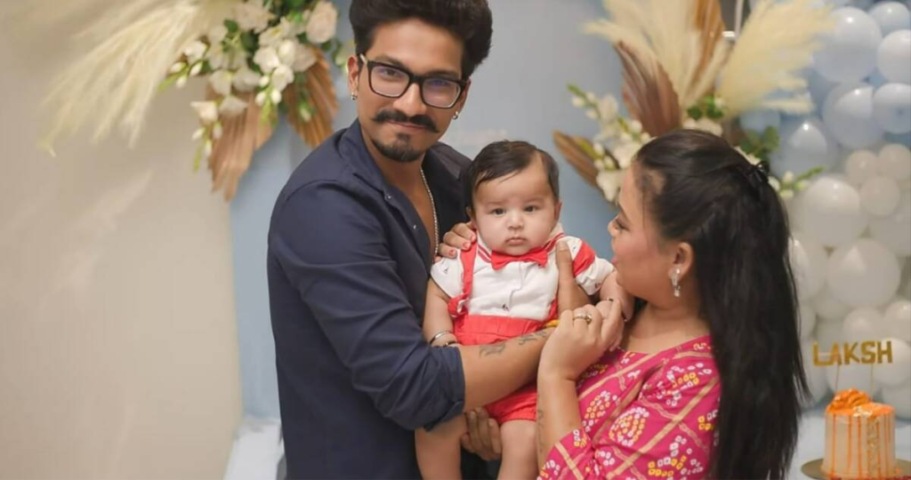Bharti Singh and Haarsh Limbachiyaa 
baby 