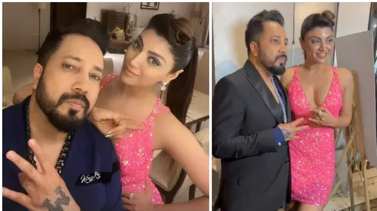 Mika Singh Akanksha Puri