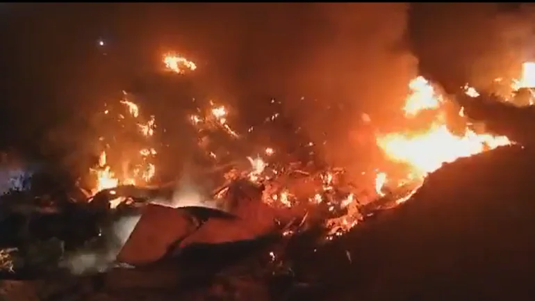 MIG-21 Crash in Rajastan